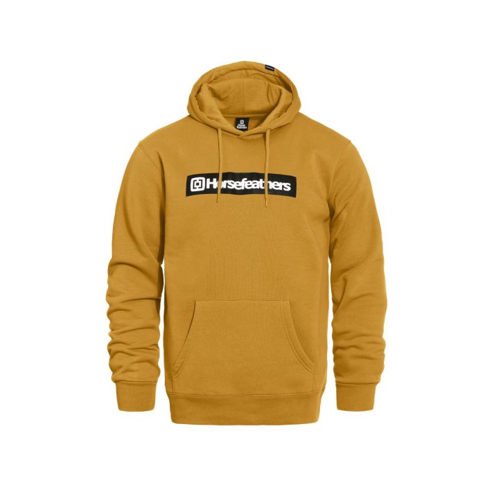 detail Pánská mikina Horsefeathers DROWN LTD SWEATSHIRT (honey)