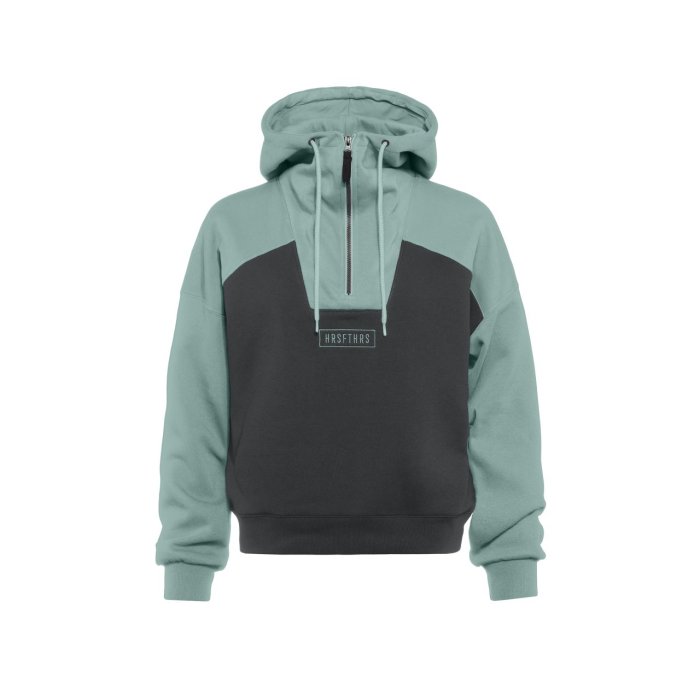 detail Dámská mikina Horsefeathers WILLOW SWEATSHIRT (blue haze)