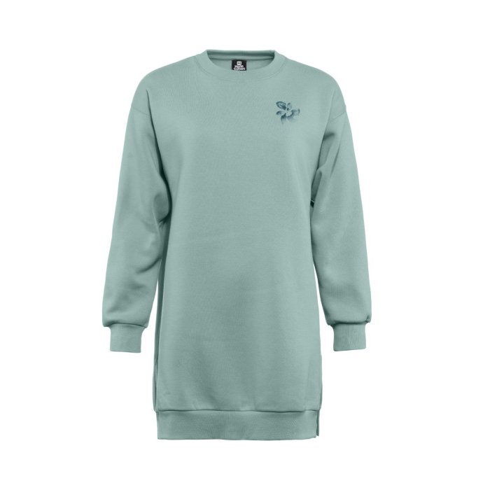 detail Dámská mikina Horsefeathers QIANA SWEATSHIRT (blue haze)