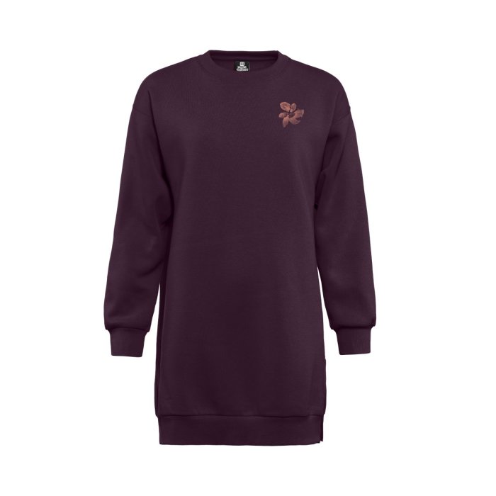 detail Dámská mikina Horsefeathers QIANA SWEATSHIRT (blackberry)