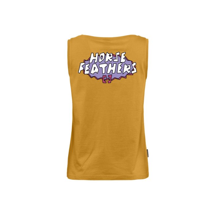 detail Dámské triko Horsefeathers AVOIR TANK TOP (honey)
