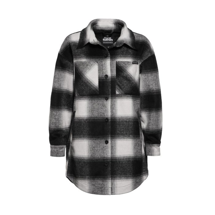 detail Dámská mikina Horsefeathers INTAN COAT (black)