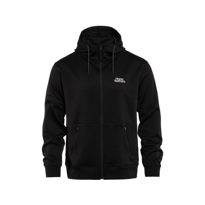 detail Pánská mikina Horsefeathers CALLUM SWEATSHIRT (black)