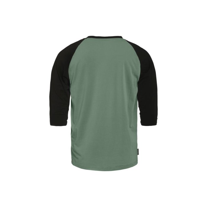 detail Triko ROLLIN RAGLAN T-SHIRT (iceberg green/black)