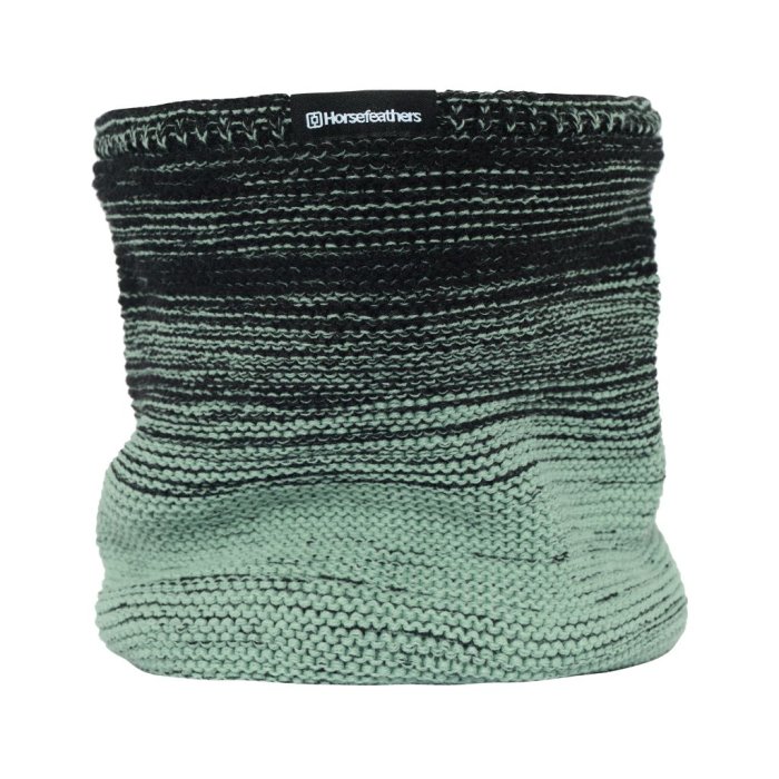 detail Nákrčník LOTA KNITTED NECK WARMER (iceberg green/black)