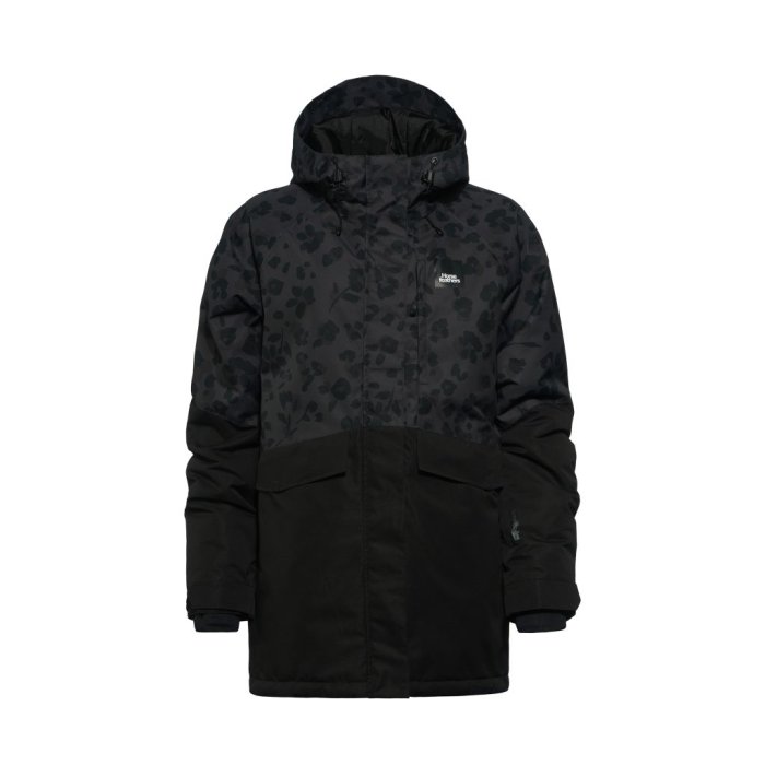 detail Bunda EMBER JACKET (floral cheetah)