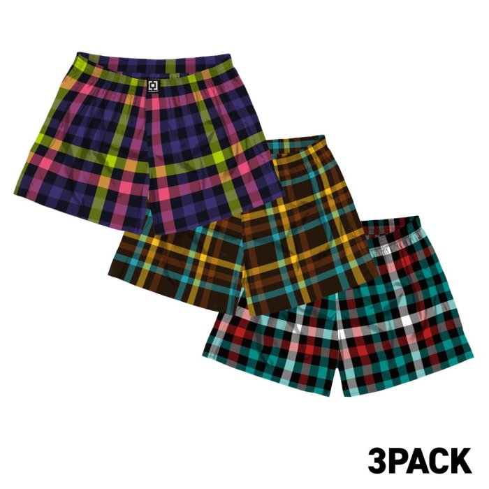 detail Boxerky SONNY 3PACK BOXER SHORTS (bundle 4)