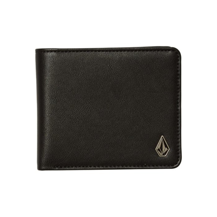 detail Pánská peněženka Volcom Slim Stone Pu Wlt L Black O/S