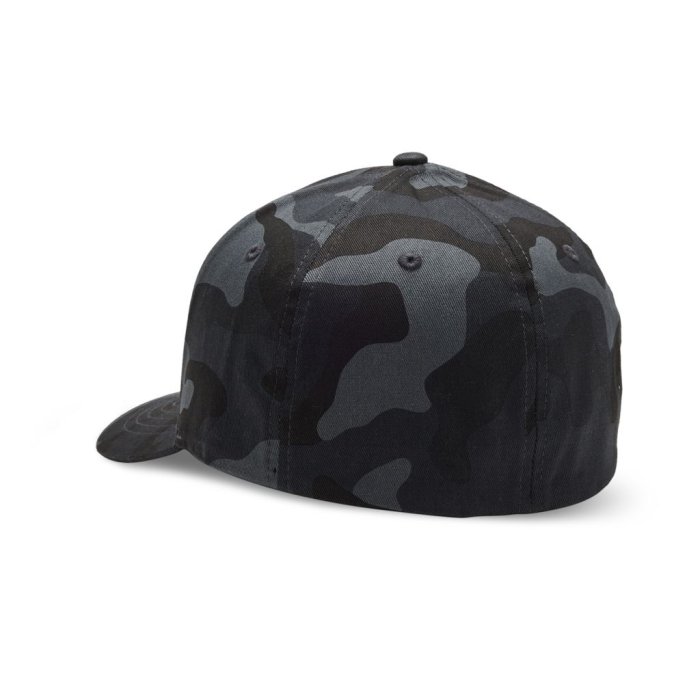 detail Pánská kšiltovka Fox Fox Head Flexfit Hat Black Camo