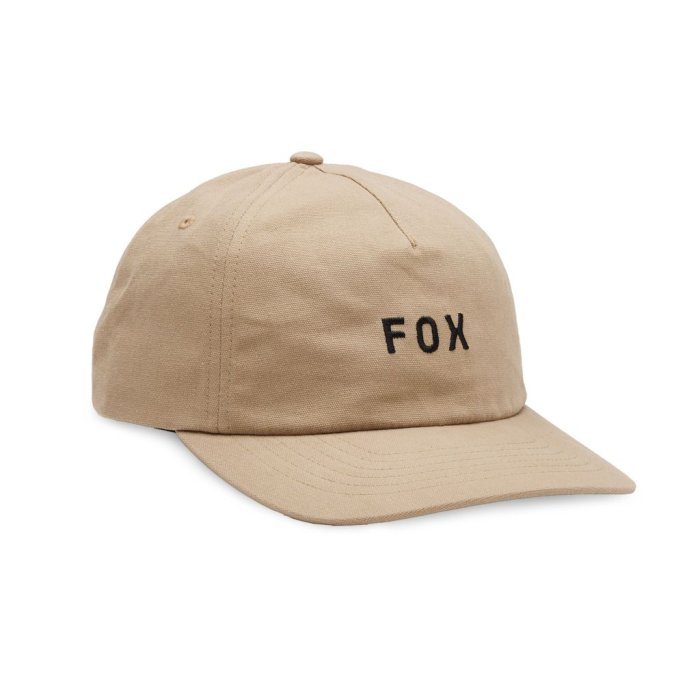 detail Dámská čepice Fox W Wordmark Adjustable Hat Taupe