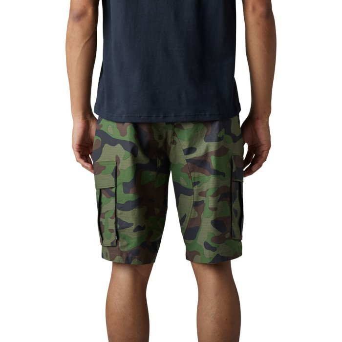 detail Pánské šortky Fox Slambozo Camo Short Green camo