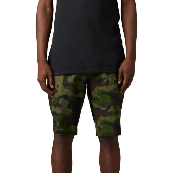 detail Pánské šortky Fox Essex Camo Short 2.0 Green Camo