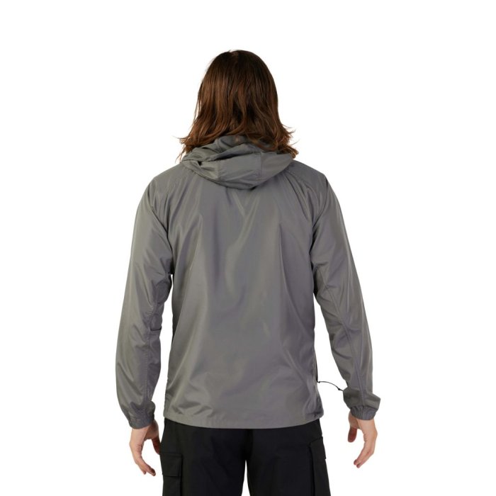 detail Pánská bunda Fox Base Over Windbreaker Pewter