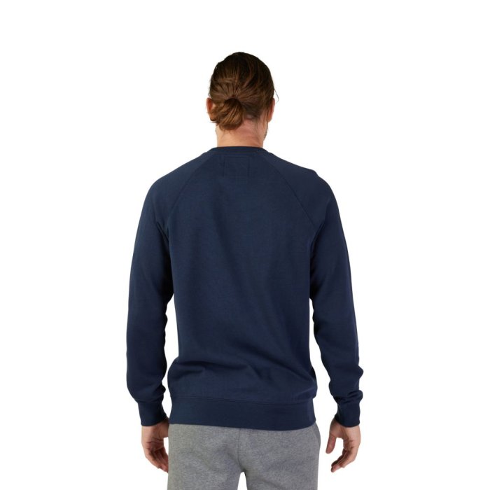 detail Pánská mikina Fox Absolute Crew Fleece Midnight