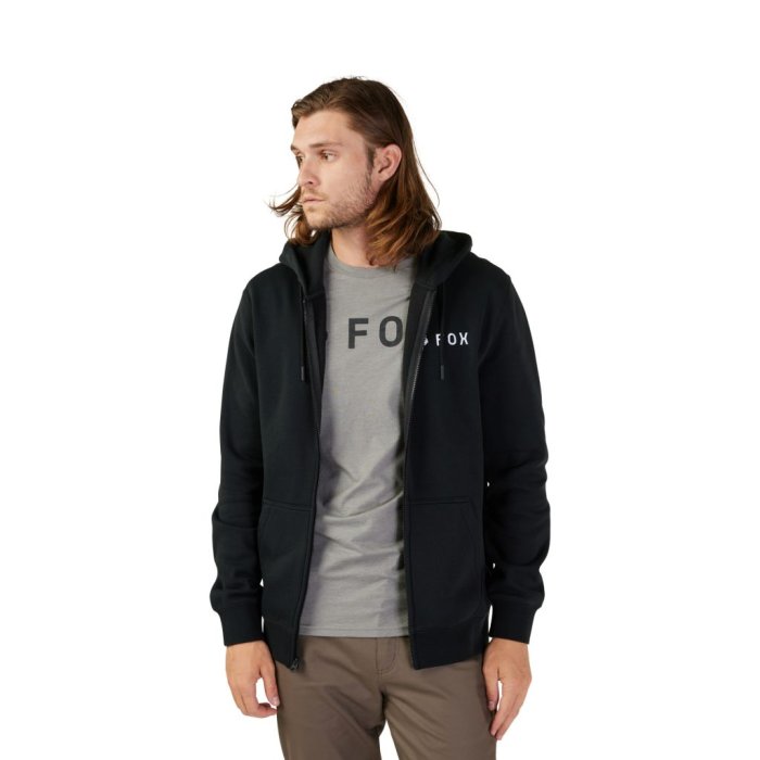 detail Pánská mikina Fox Absolute Zip Fleece Black