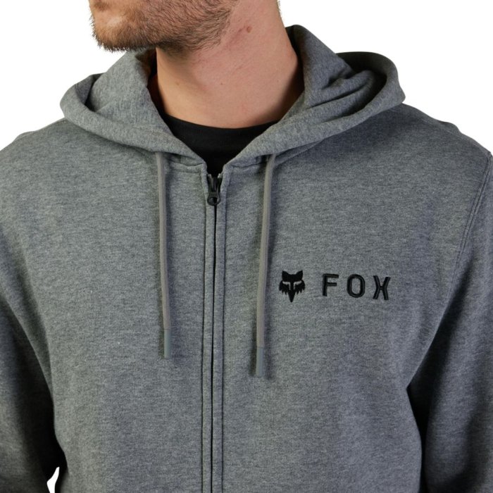 detail Pánská mikina Fox Absolute Zip Fleece Heather Graphite