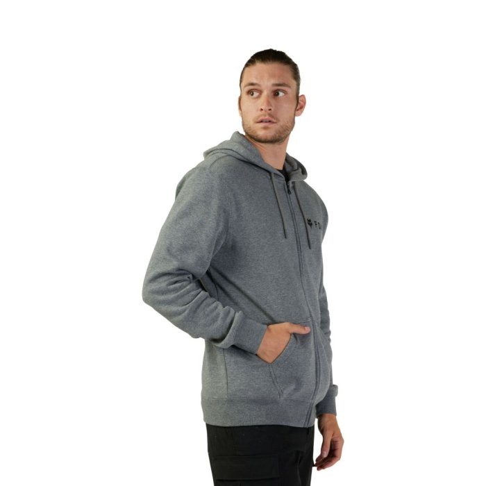 detail Pánská mikina Fox Absolute Zip Fleece Heather Graphite