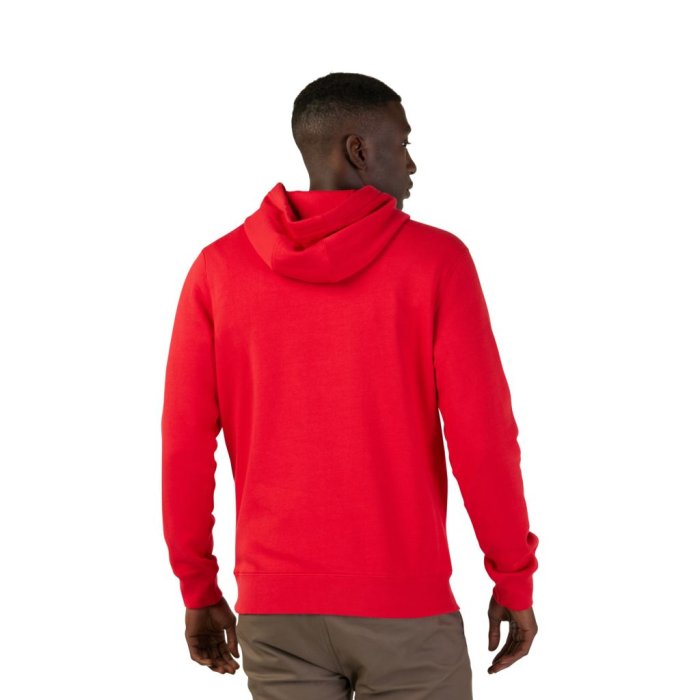 detail Pánská mikina Fox Absolute Po Fleece Flame red