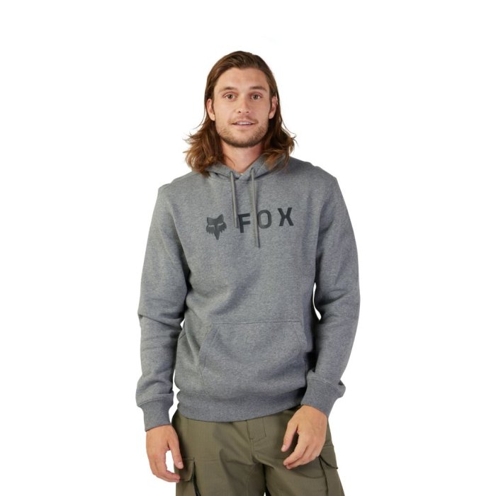detail Pánská mikina Fox Absolute Po Fleece Heather Graphite