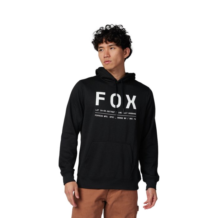 detail Pánská mikina Fox Non Stop Fleece Po Black