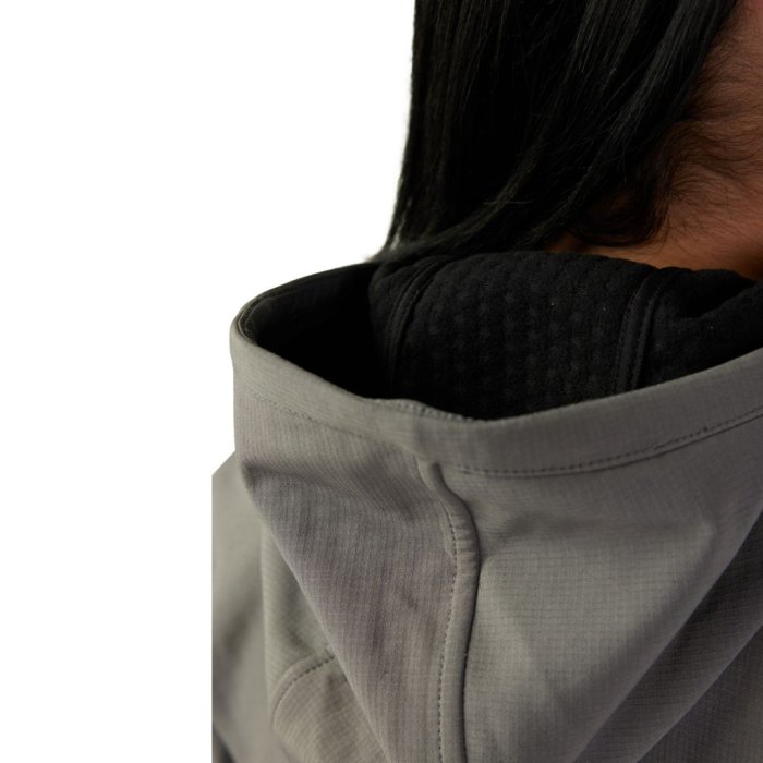 detail Dámská bunda Fox W Pit Softshell Jacket Pewter