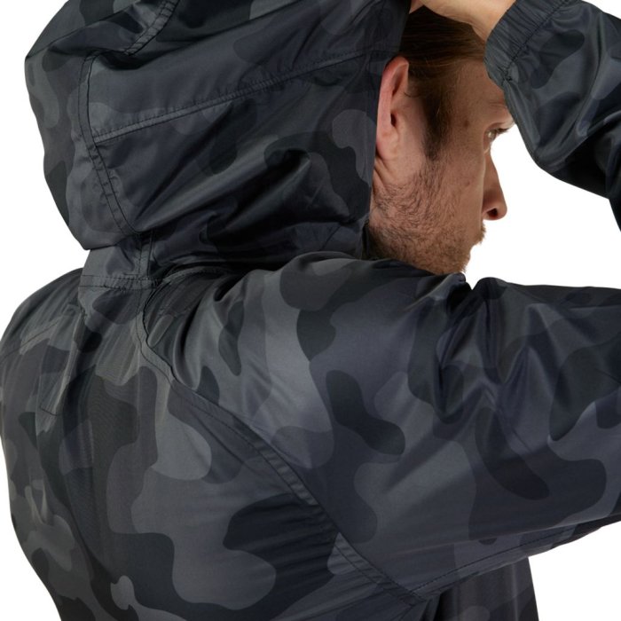 detail Pánská bunda Fox Fox Head Camo Windbreaker Black Camo