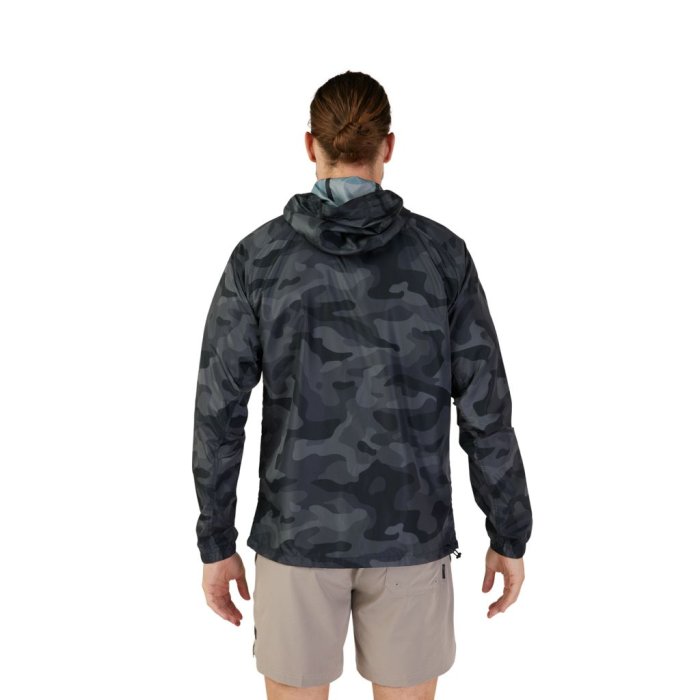 detail Pánská bunda Fox Fox Head Camo Windbreaker Black Camo