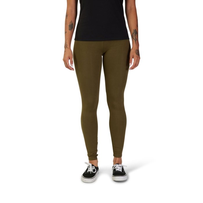 detail Dámské legíny Fox W Foxhead Legging Olive Green