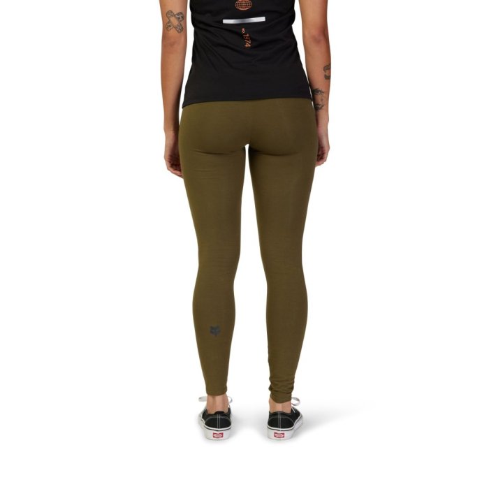 detail Dámské legíny Fox W Foxhead Legging Olive Green
