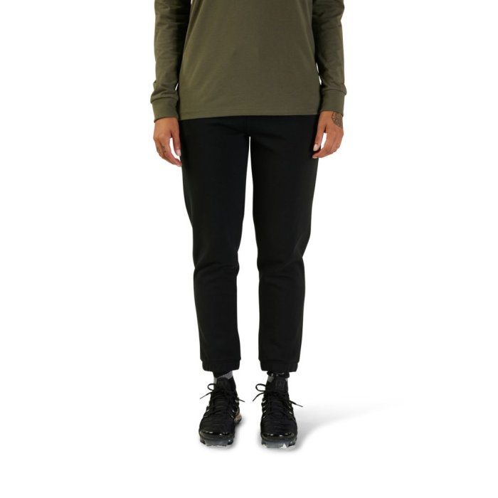 detail Dámské kalhoty Fox W Level Up Fleece Jogger Black