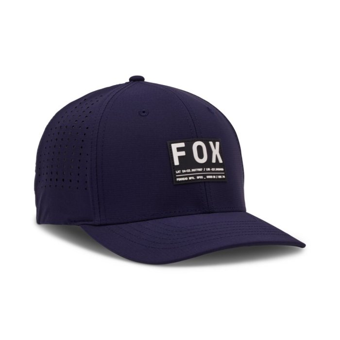 detail Pánská kšiltovka Fox Non Stop Tech Flexfit Midnight