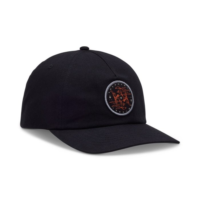 detail Pánská kšiltovka Fox Plague Unstructured Hat Black