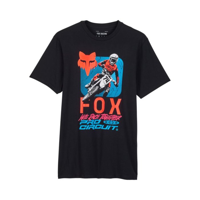 detail Pánské triko Fox Fox X Pro Circuit Prem Ss Tee Black