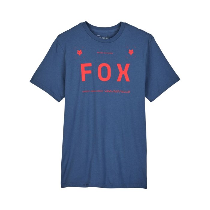 detail Pánské triko Fox Aviation Prem Ss Tee Indigo