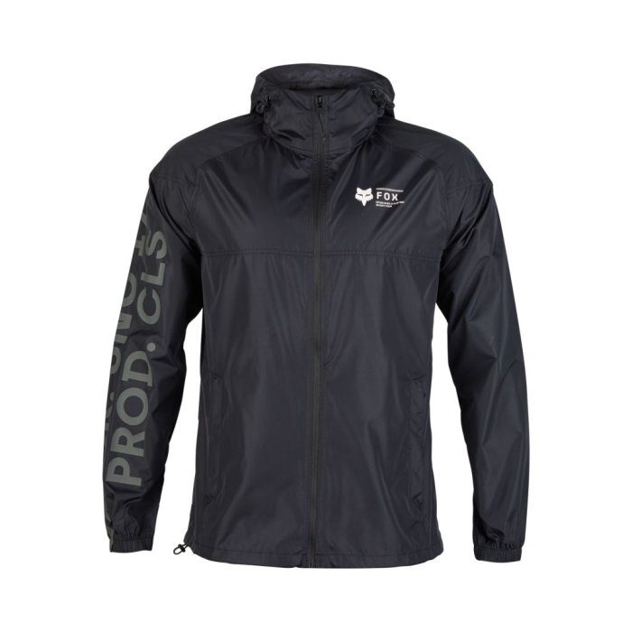 detail Pánská bunda Fox Barge Windbreaker Black