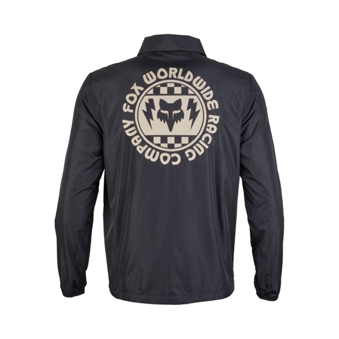 detail Pánská bunda Fox Next Level Coaches Jacket Black