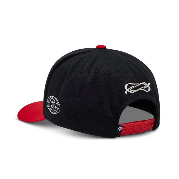 detail Pánská kšiltovka Fox Race Spec Snapback Hat black