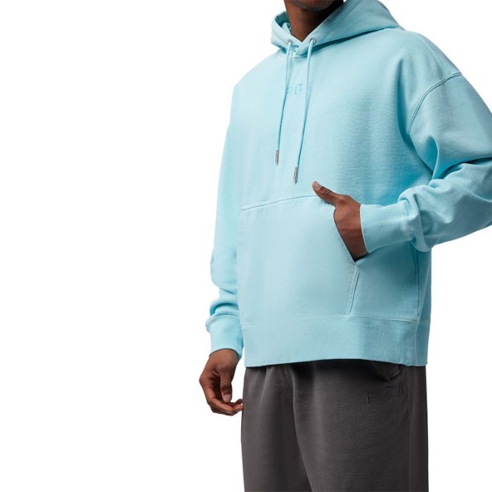 detail Pánská mikina Fox Wordmark Oversized Fleece Po