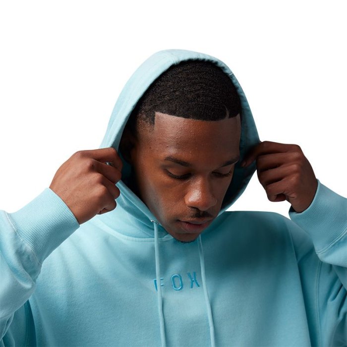 detail Pánská mikina Fox Wordmark Oversized Fleece Po