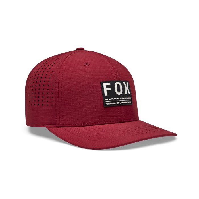 detail Pánská kšiltovka Fox Non Stop Tech Flexfit Rust