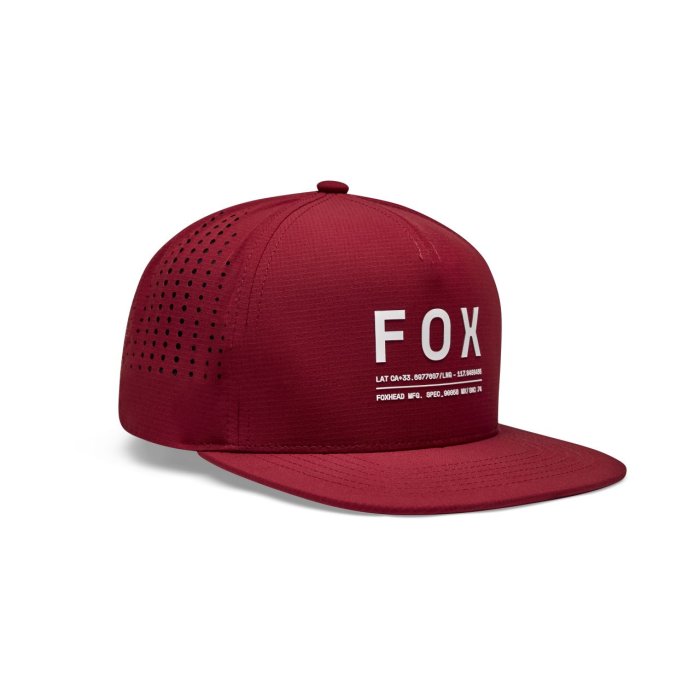 detail Pánská kšiltovka Fox Non Stop Tech Snapback Rust