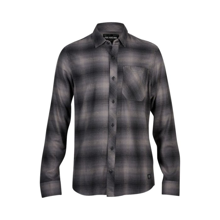detail Pánská košile Fox Survivalist Stretch Flannel Black