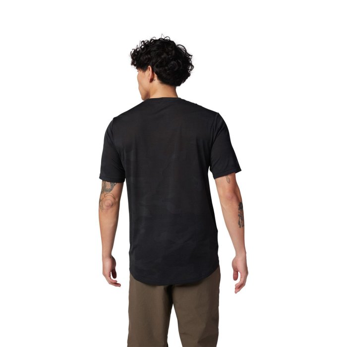 detail Pánský cyklo dres Fox Ranger Tru Dri Ss Jersey Black