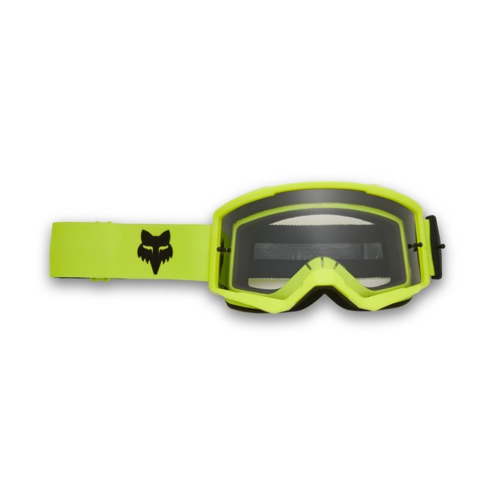 detail MX brýle Fox Main Core Goggle Fluorescent Yellow