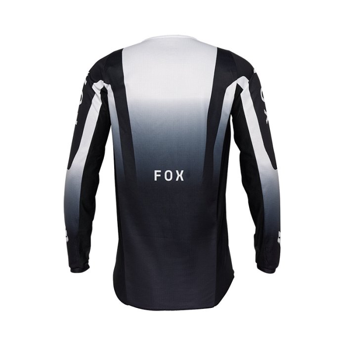 detail Pánský MX dres Fox 180 Lean Jersey - Extd Sizes Black/White