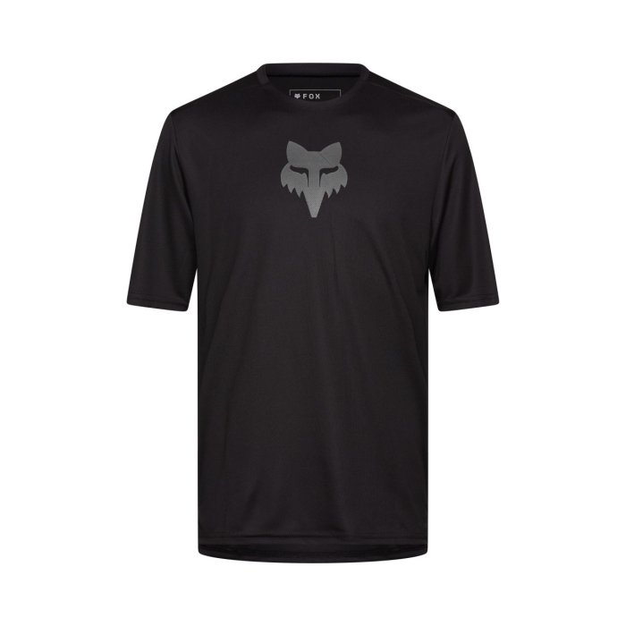 detail Pánský cyklo dres Fox Ranger Ss Jersey Fox Head Black