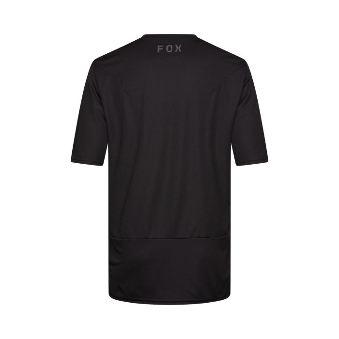 detail Pánský cyklo dres Fox Ranger Ss Jersey Fox Head Black