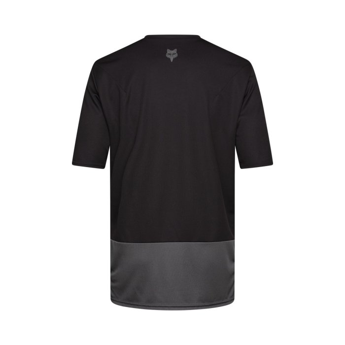 detail Pánský cyklo dres Fox Ranger Ss Jersey Wordmark Black