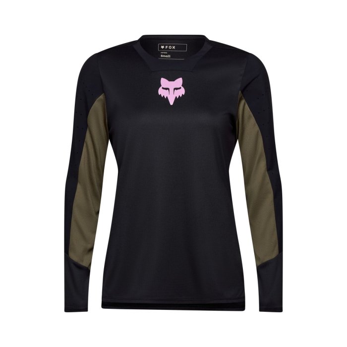 detail Dámský dres Fox W Defend Ls Jersey Park Black