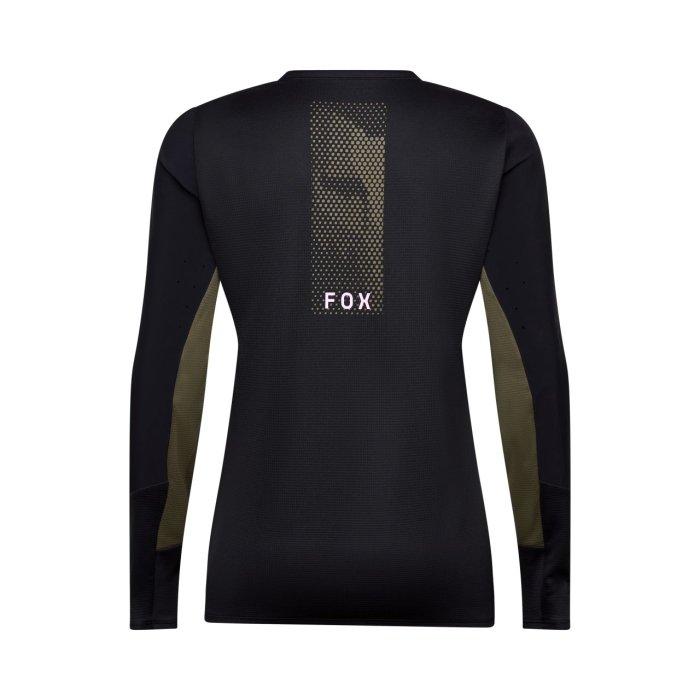 detail Dámský dres Fox W Defend Ls Jersey Park Black